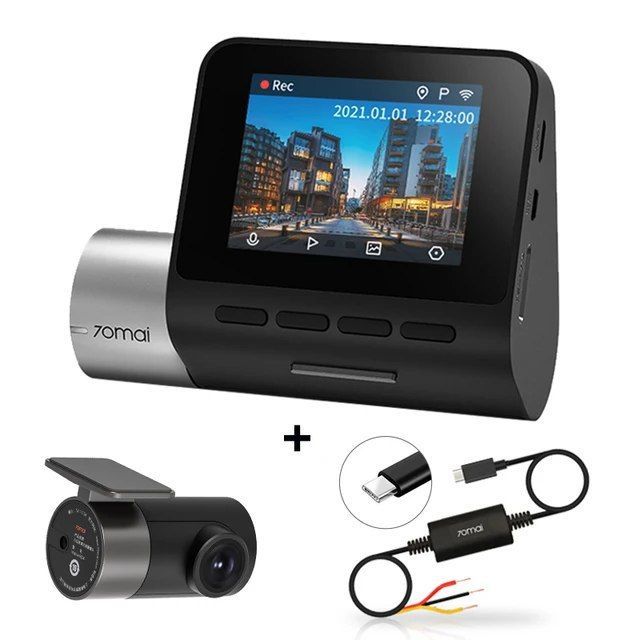 Видеорегистратор 70mai Pro Plus A500S Rear n HW KIT UP02