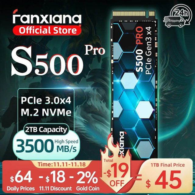 SSD M.2 Fanxiang S500 Pro 1ТБ