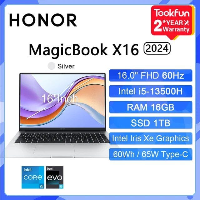 Ноутбук HONOR MagicBook X16 Pro 2024