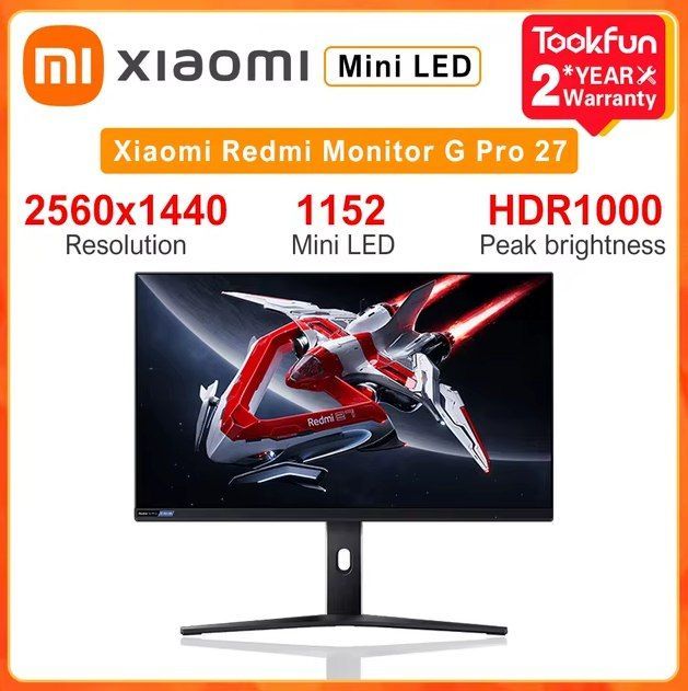 Игровой монитор Xiaomi Redmi Mini LED G Pro 27 дюймов