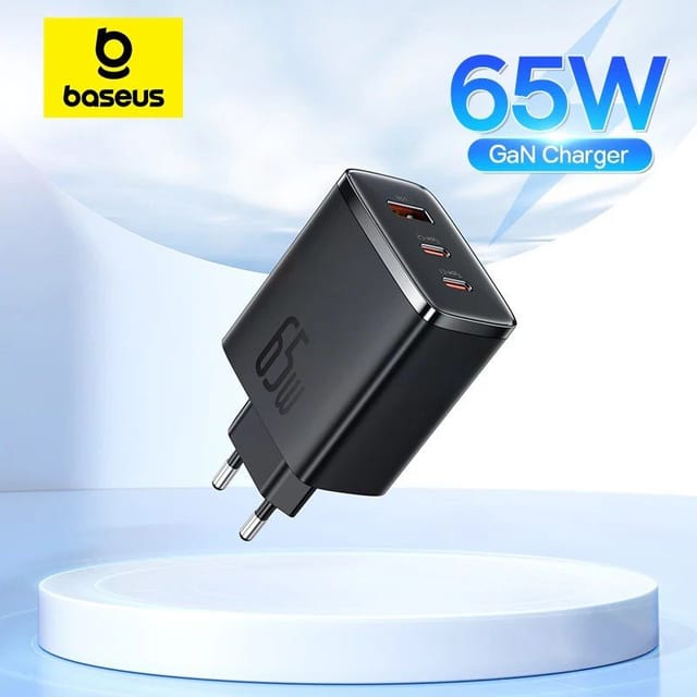 Зарядное устройство Baseus GaN 65 Вт