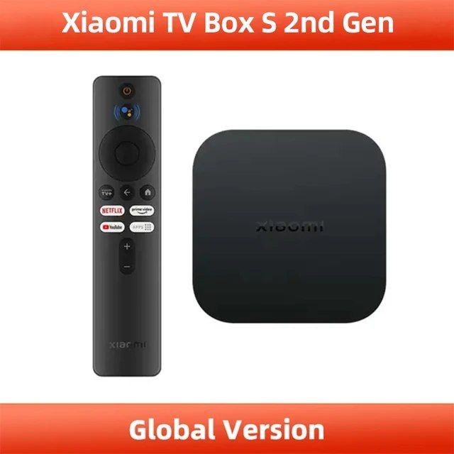Xiaomi Mi TV Box S 2nd Gen 4K Ultra HD Google TV 2 ГБ 8 ГБ