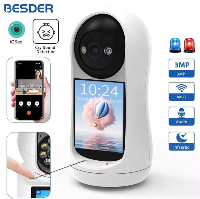 Камера видеонаблюдения BESDER 3MP PTZ Wif 32GB Card