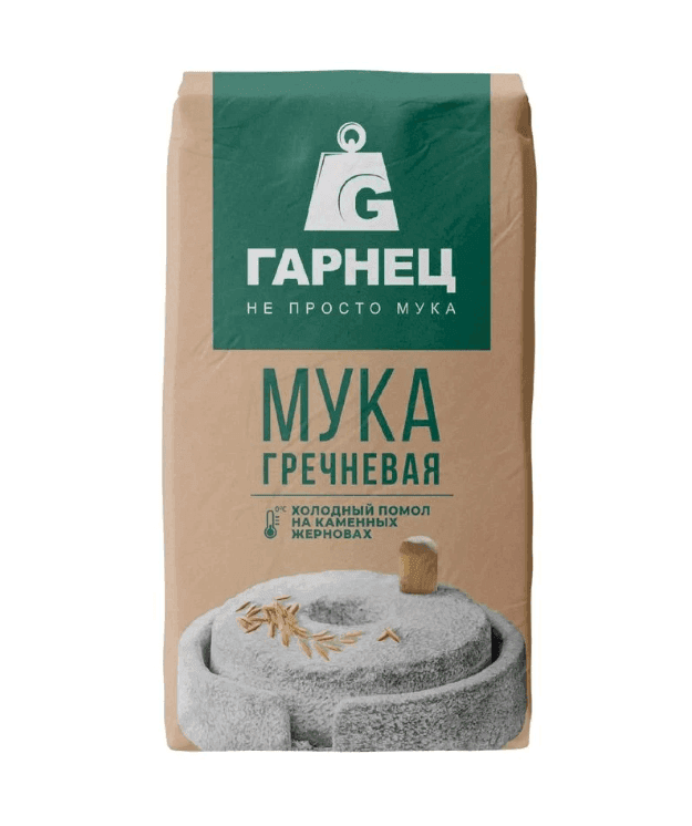 Мука Garnec гречневая, 500г