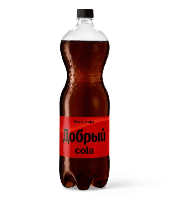Напиток газированный Добрый Cola без сахара, 1.5л
