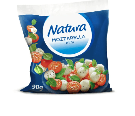 Сыр рассольный Natura Mozzarella mini Моцарелла мини шарики 45%