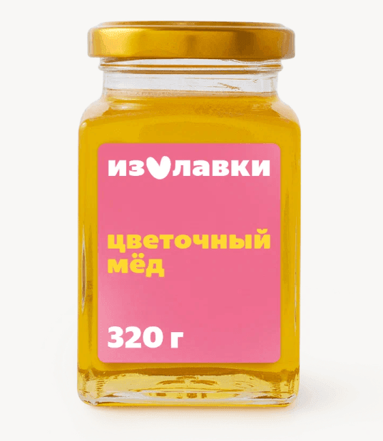 Мёд цветочный натуральный «Из Лавки» 320 г