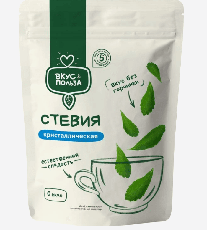 Подсластитель Вкус & Польза Стевия столовый 200г