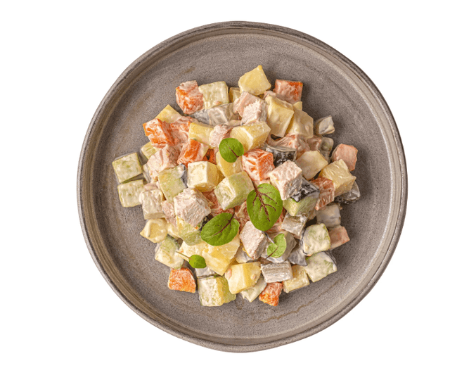 Салат Перекресток Select Столичный с курицей 500г