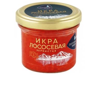 Икра лососевая «Русское море» зернистая, 95 г