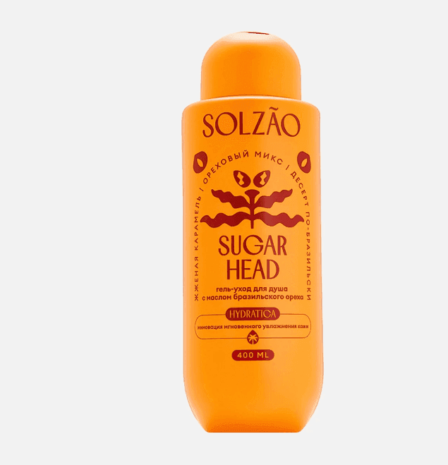 Гель для душа Solzao Sugar Head with Brazil nut oil