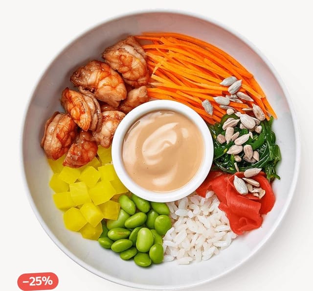Поке креветка терияки Soul in the Bowl 265 г