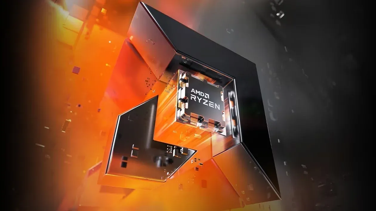 Компоновка кристалла процессора AMD Ryzen с интеграцией дополнительного стека памяти 3D V-Cache