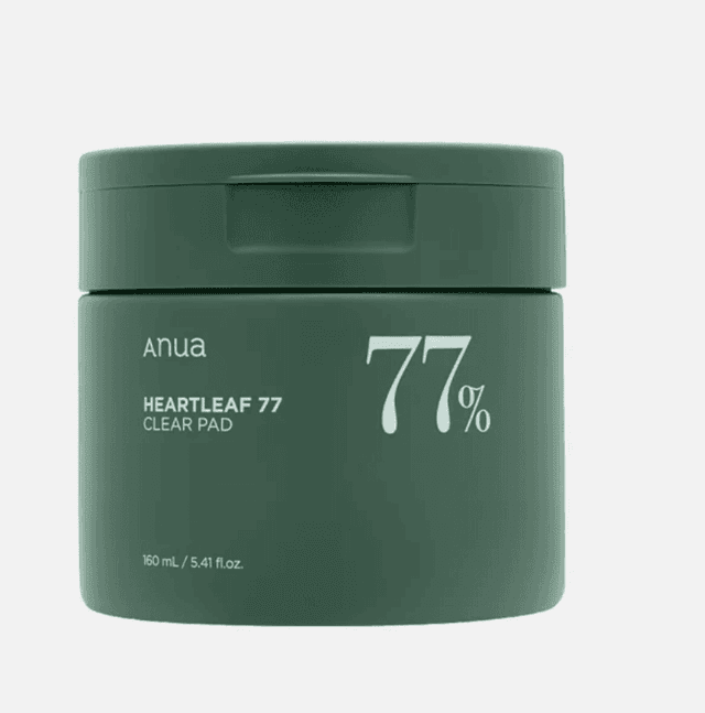 Отшелушивающие пэды для лица ANUA HEARTLEAF 77%