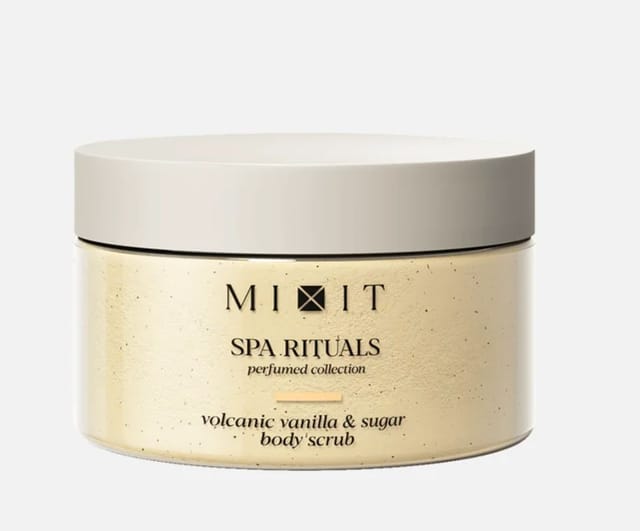 Сахарный скраб для тела MIXIT Volcanic Vanilla & Sugar