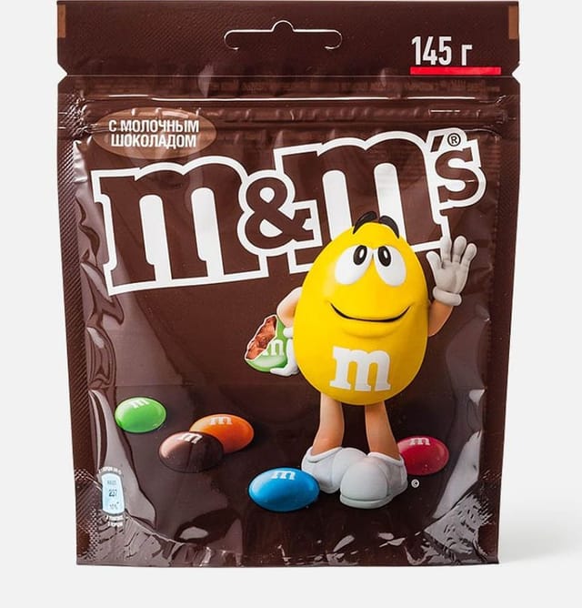 Драже M&M’s, с молочным шоколадом