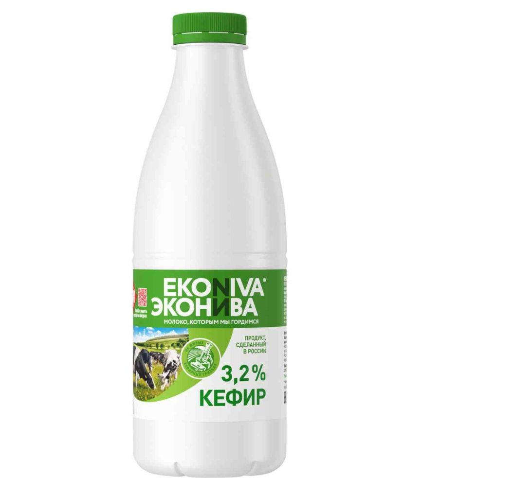 Кефир Эконива 3,2%, 1кг
