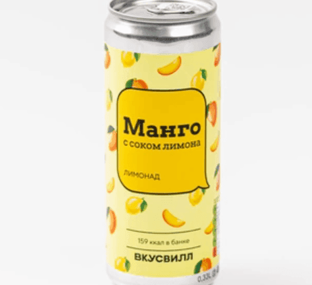 Лимонад "Манго", 320 мл