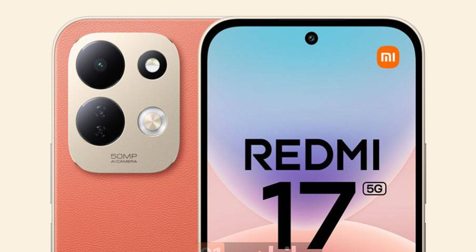 Смартфон Xiaomi Redmi 17 5G с крупным дисплеем в обновленном дизайне