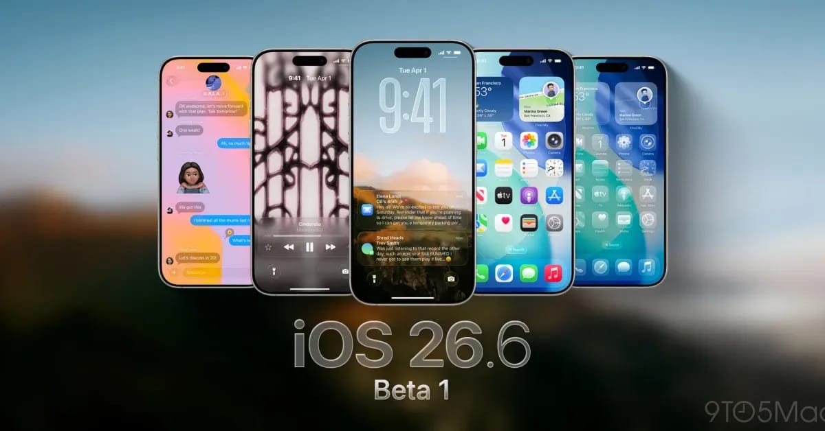 Иконка обновления iOS 26.6 на экране iPhone