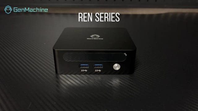 Мини-ПК GenMachine Ren6000 Pro 6600H ES