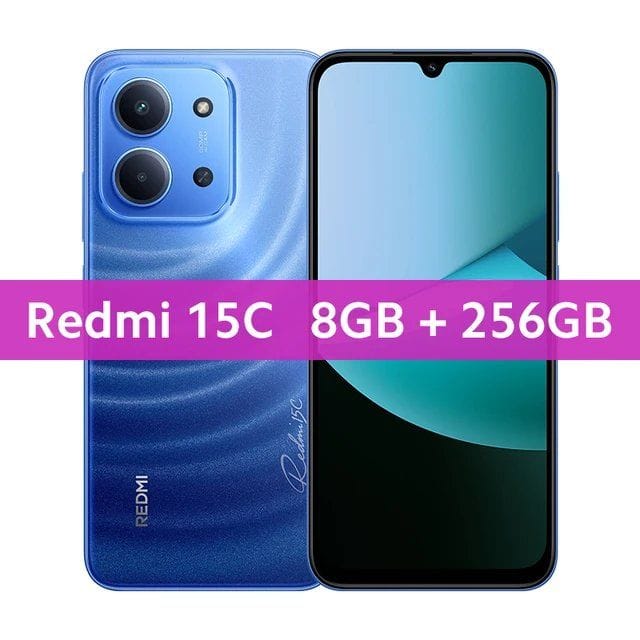Смартфон Xiaomi Redmi 15C, 4/128ГБ, 6/128ГБ, 8/256ГБ, global