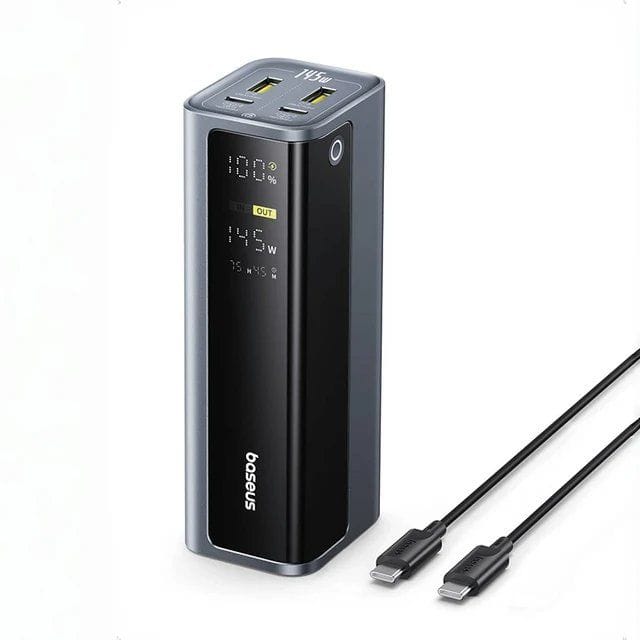 Power Bank Baseus 145 Вт 20800 мАч Dual USB A USB C PD 100 Вт