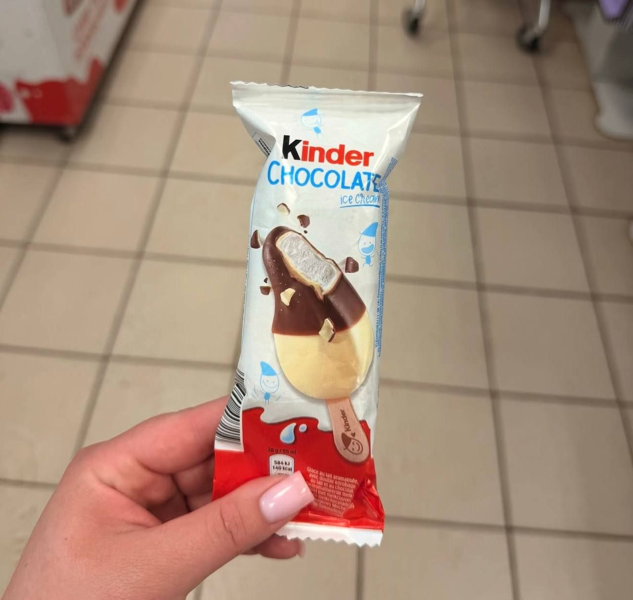 киндер мороженое в магните